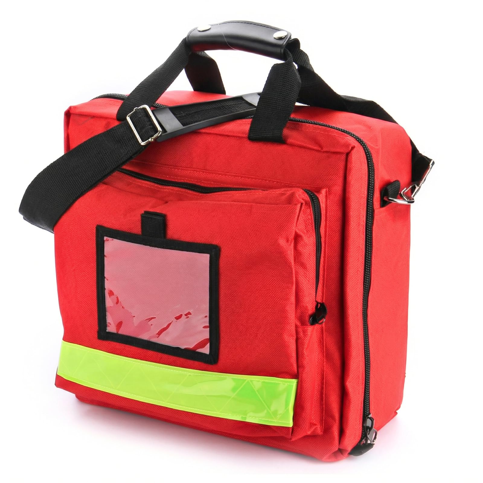 Borsa di pronto soccorso vuota,Borsa medica di emergenza - Borsa sanitaria per la cura domestica,vitamine, medico, viaggio & emergenza - rosso