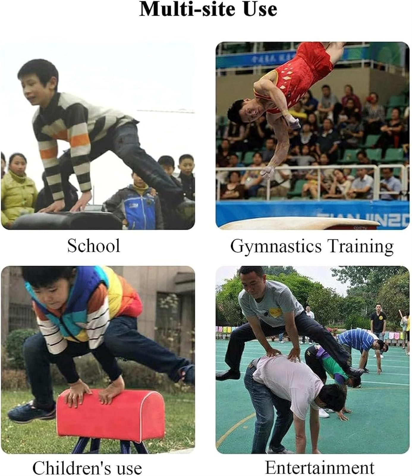 Tabla de Salto Curvada Profesional Resistente con Resorte, Tabla de Salto portátil de Madera, para Gimnasio en casa, Escuela