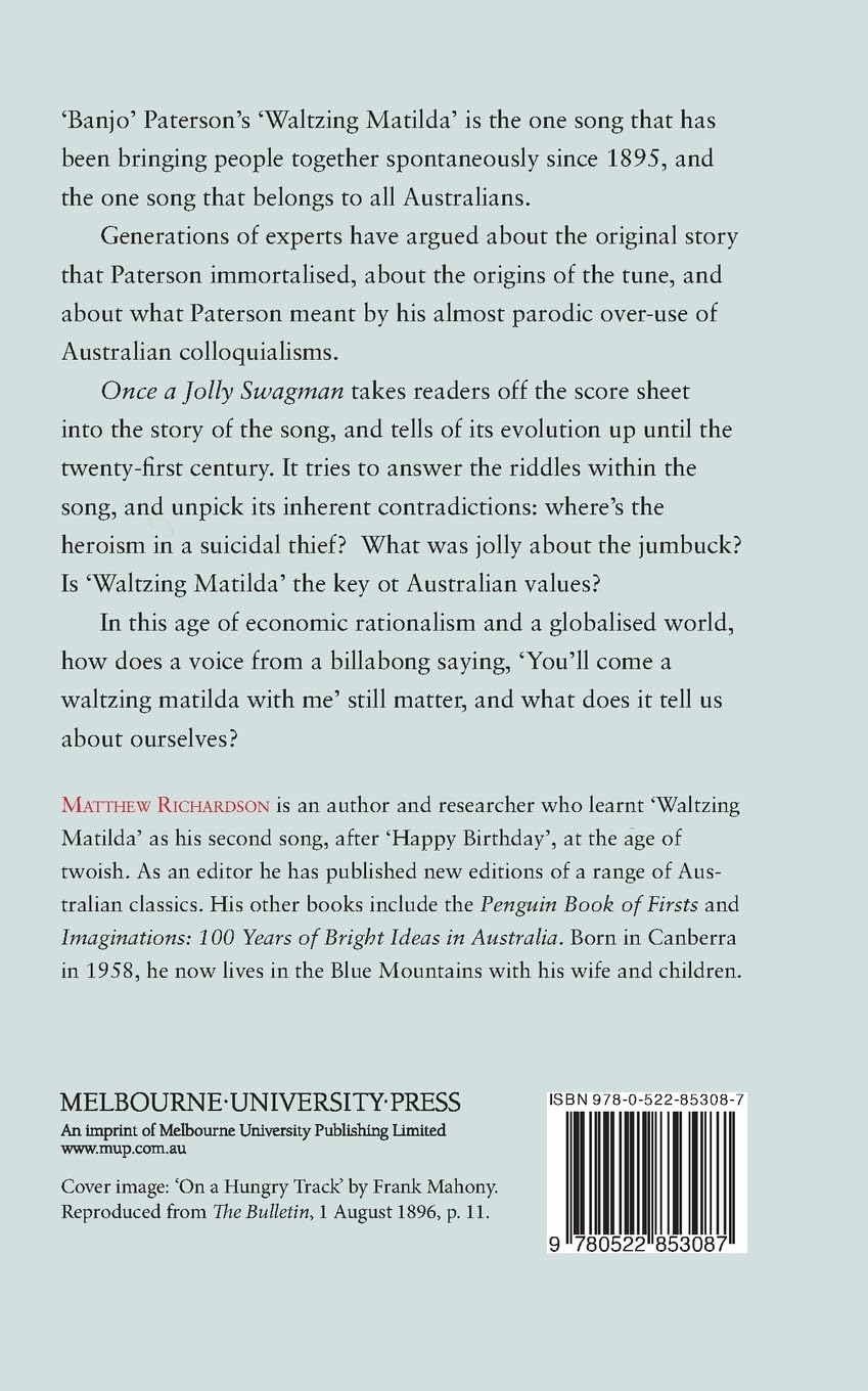 Once a Jolly Swagman: The Ballad of Waltzing Matilda