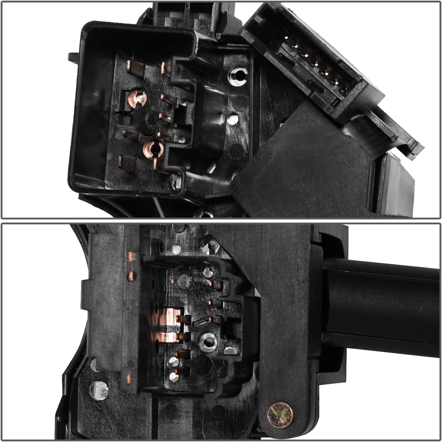 DNA MOTORING OEM-SW-0007 Combination Switch Compatible with 03-07 Crown Victoria/Town Car/Grand Marquis,H/L Dimming, Turn Signal, Hazard Light, Wiper, Washer,Black