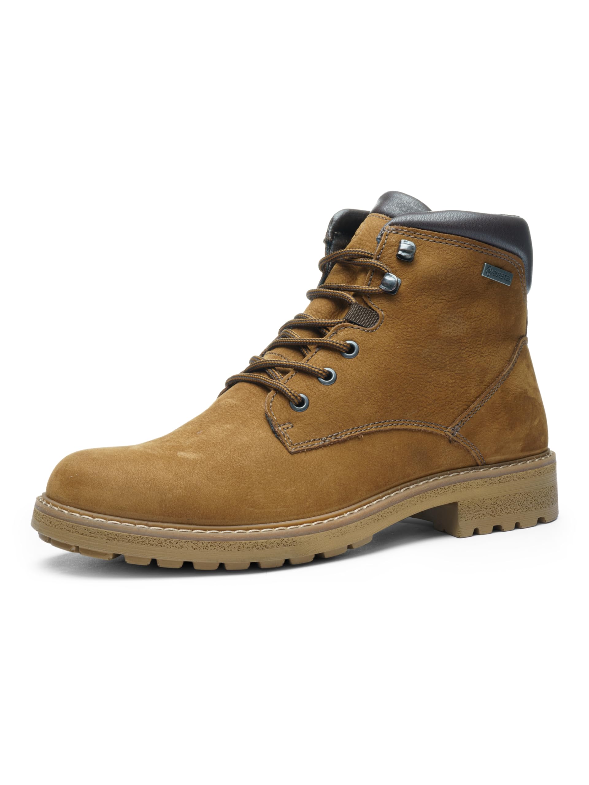 ara Men's Frederik Ankle Boot, Tobacco Coffee, 10 UK