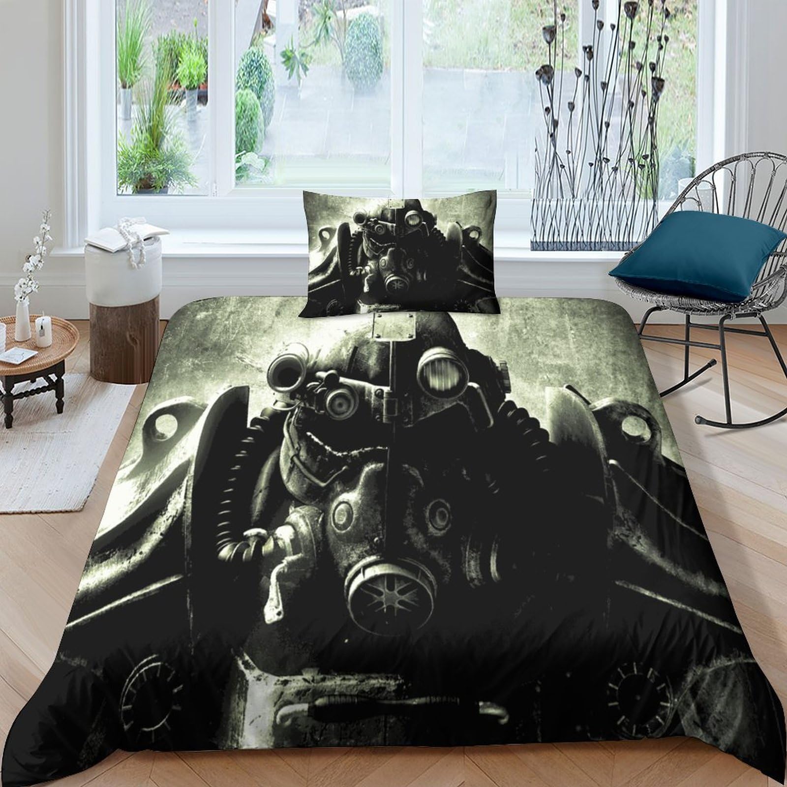 Housses de anime couettes 3D 135x200cm finies les couettes qui glissent