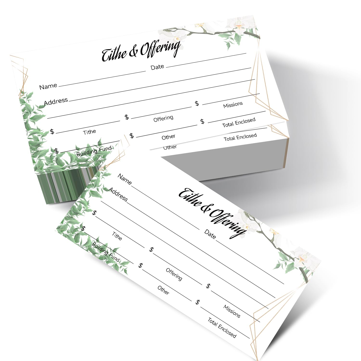 Amazon.com : 500 Pcs Tithes and Offering Envelopes for Church: Tithing ...