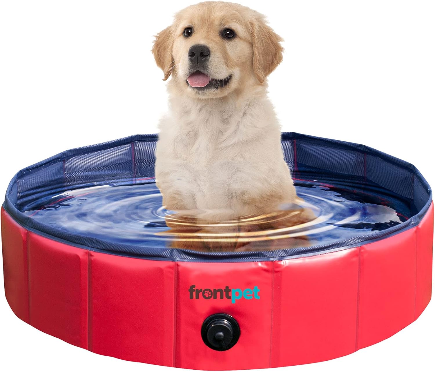 FrontPet Large Foldable Dog Pool 32" Width Swimming Pools