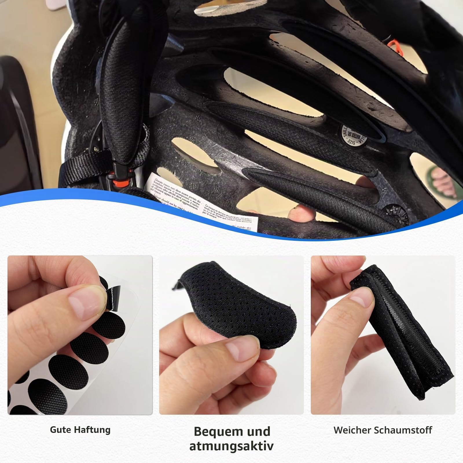 Fahrradhelm Polster Ersatz Fahrradhelme Zubehör Universal