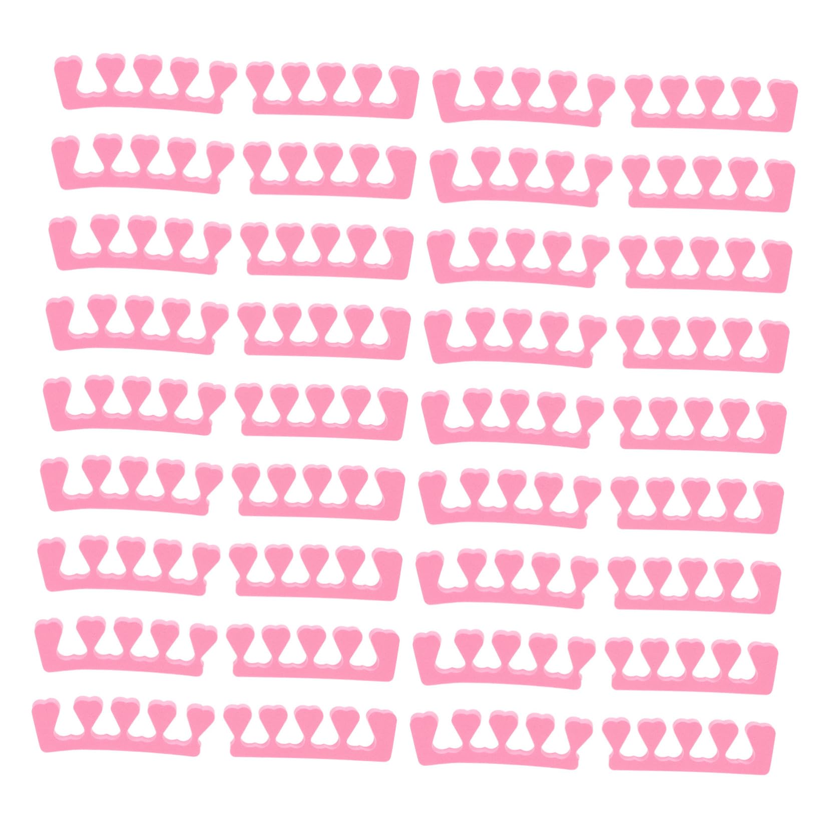 Mikinona Foam Toe Separators for Pedicure Nail Manicure Kit 100pcs Toe Separator Set
