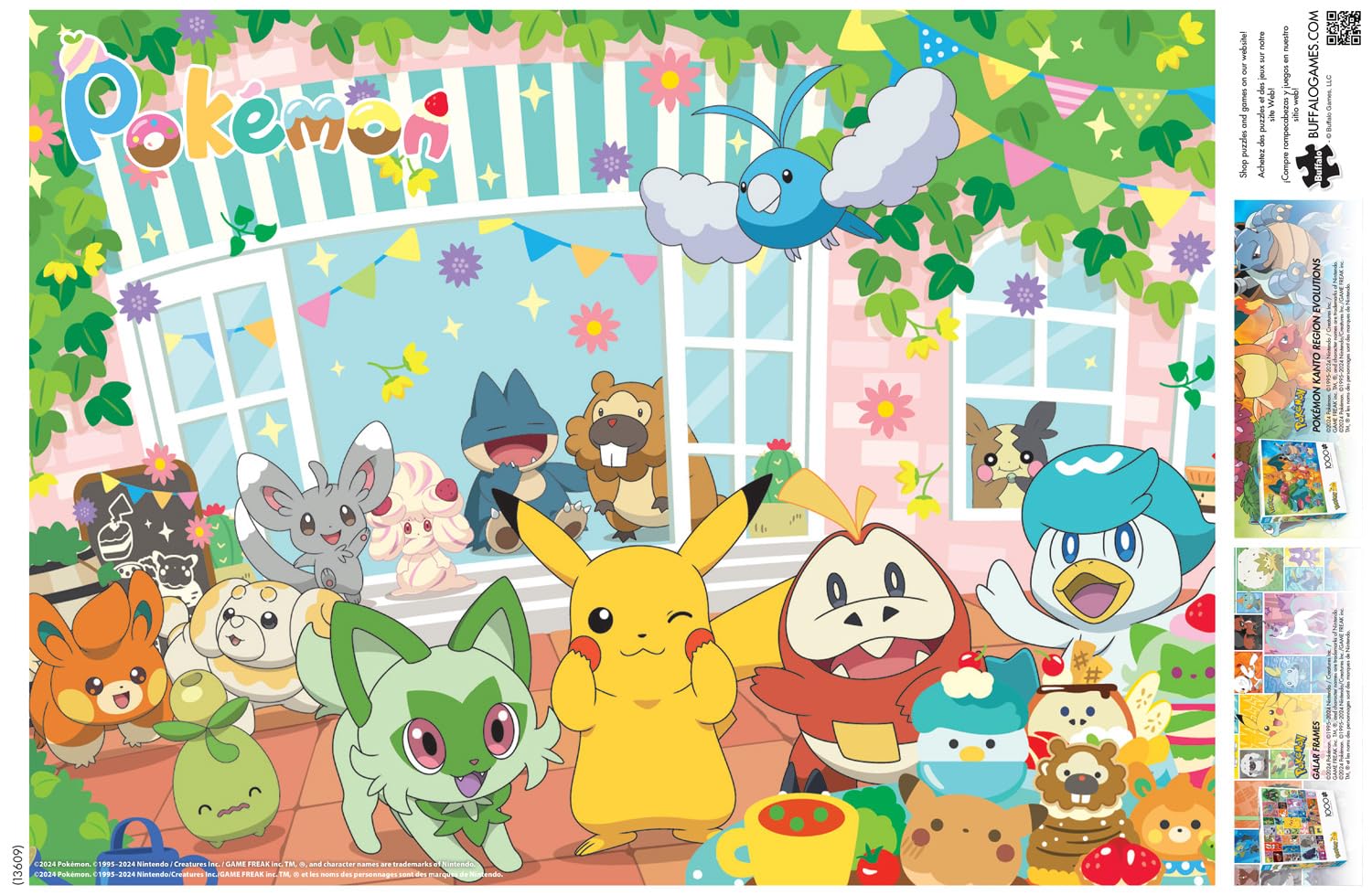 Amazon | Buffalo Games - ポケモン - ポケモン ハッピーカフェ - 1000