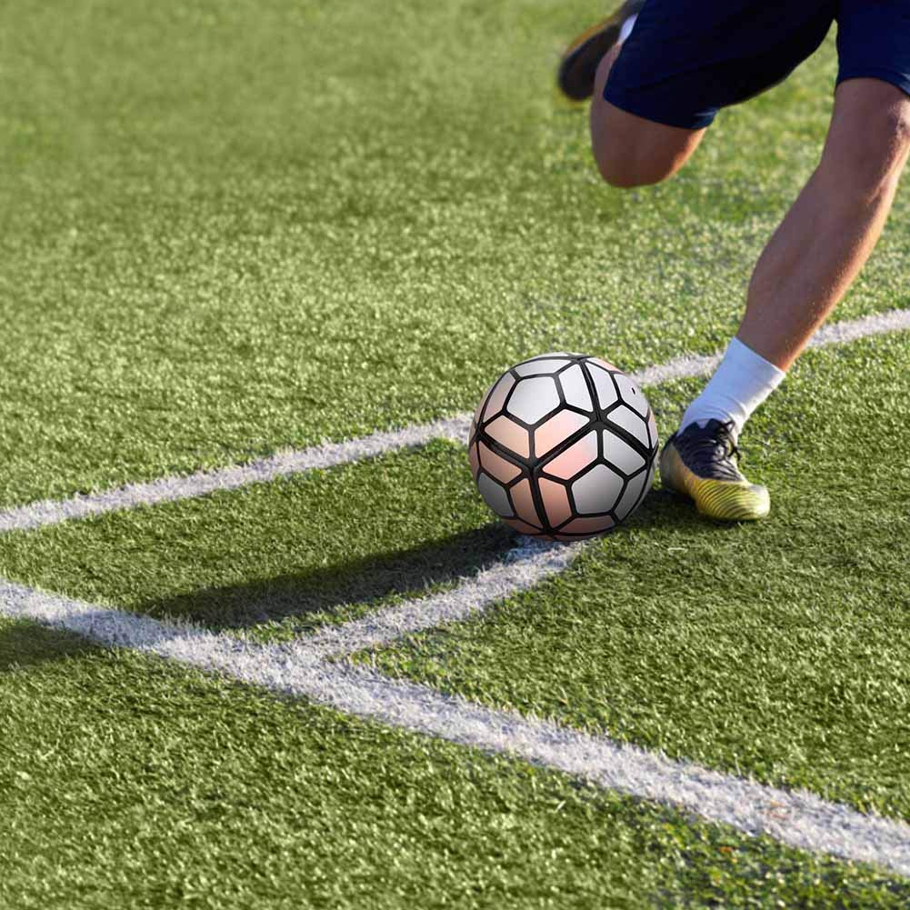 Tyenaza Pallone da Calcio, Pallone da Calcio Misura 5 Ufficiale da Allenamento per Adulti e Giovani Pallone da Calcio Futsal