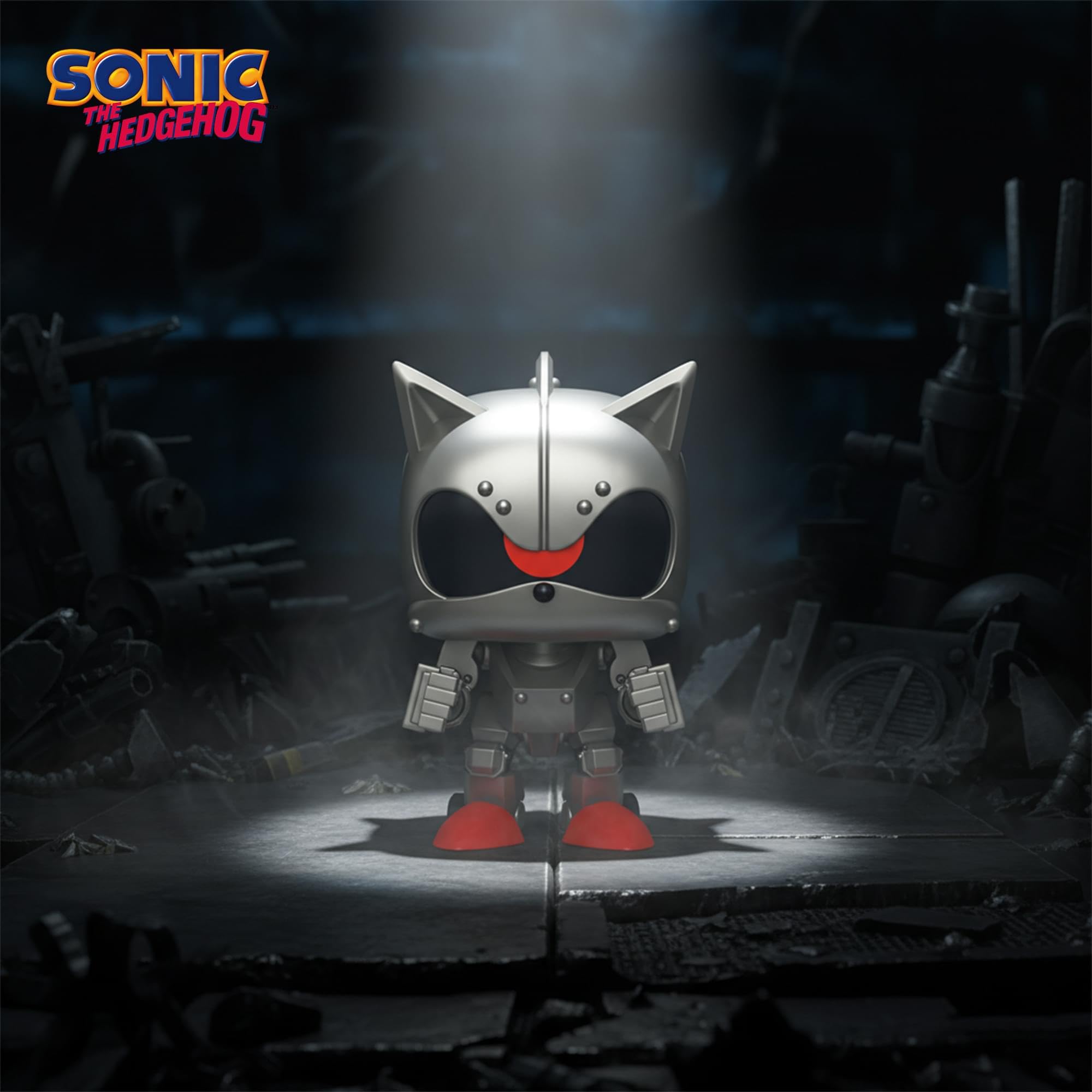 Funko Pop! Games: Sonic the Hedgehog, Mecha Sonic, Collectable Vinyl Figure, Gift Idea, Official Merchandise - Image 2