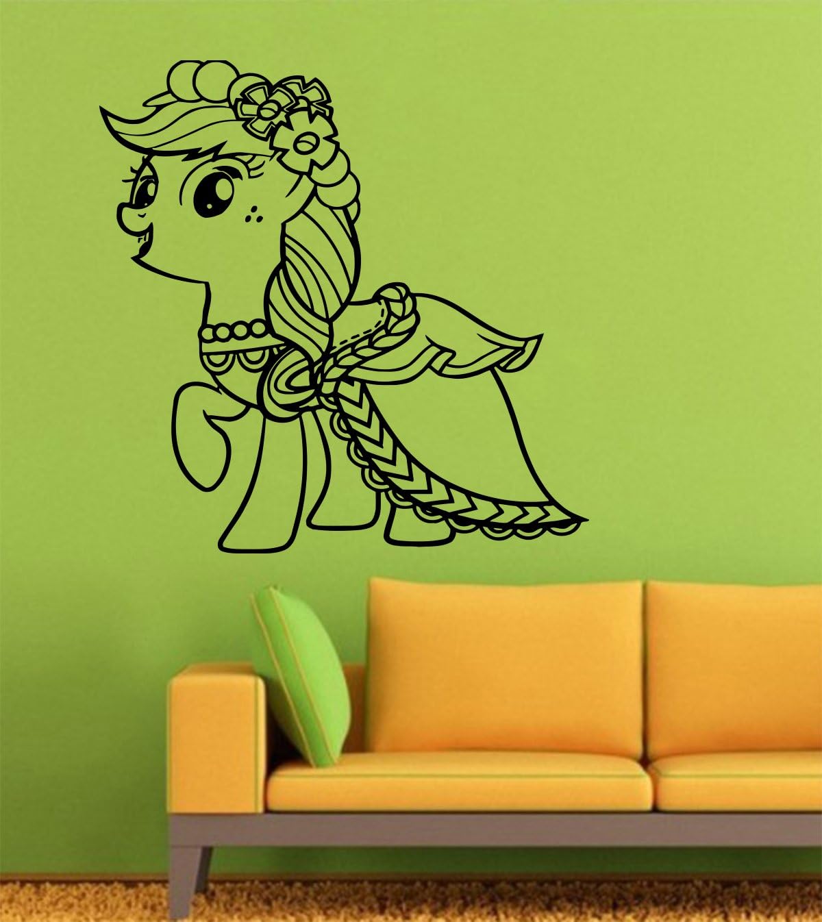 Pony Wall Decals Decor Vinyl Stickers GMO6616 Everything Else