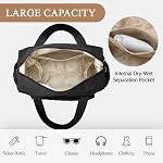 Travel Duffel Bag Women,24l Quilted Weekender Bags Wet Pocket,Carry on Gym Medium Tote Bag,Baby Diaper Bag Tote,Personal Item Hospital Overnight Bag