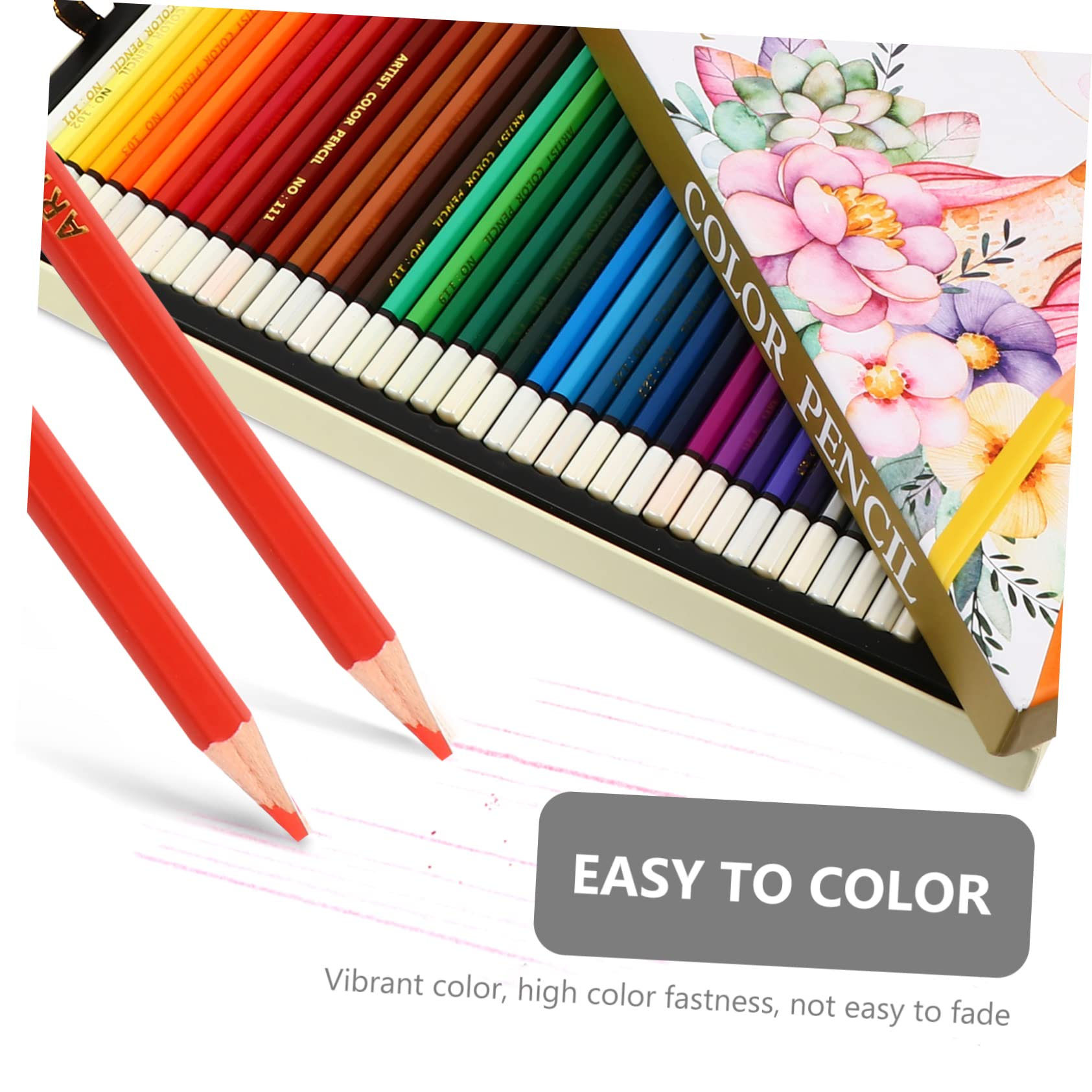 Juego de Lápices de Artista 120 Colores para Adultos, Caja Profesional