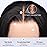 Iris Queen Straight 30inch 220 Density Transparent Lace Frontal Human Hair Wigs Pre Plucked for Women 12A 13x4 HD Lace Front Wig with Baby Hair Natural Black Color
