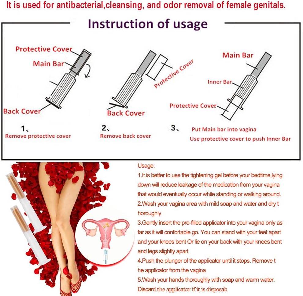Venus Grip -Yoni Gel V-Gel, Kitty Virginity Tightening Goddesses Detoxs Kit- 3 Pack, Tightening Cream for Vag with Yoni Oil