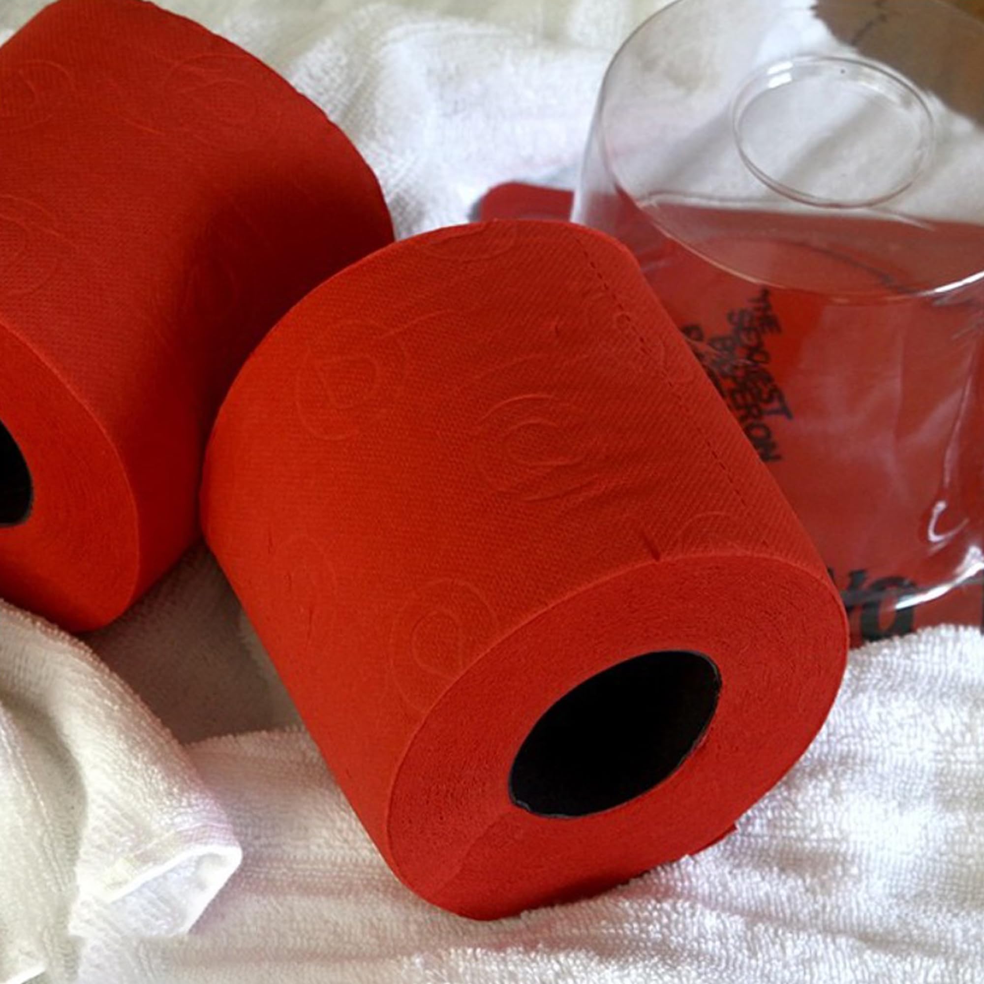 Amazon.co.jp: papier toilette rouge - 6 rouleaux : ドラッグストア