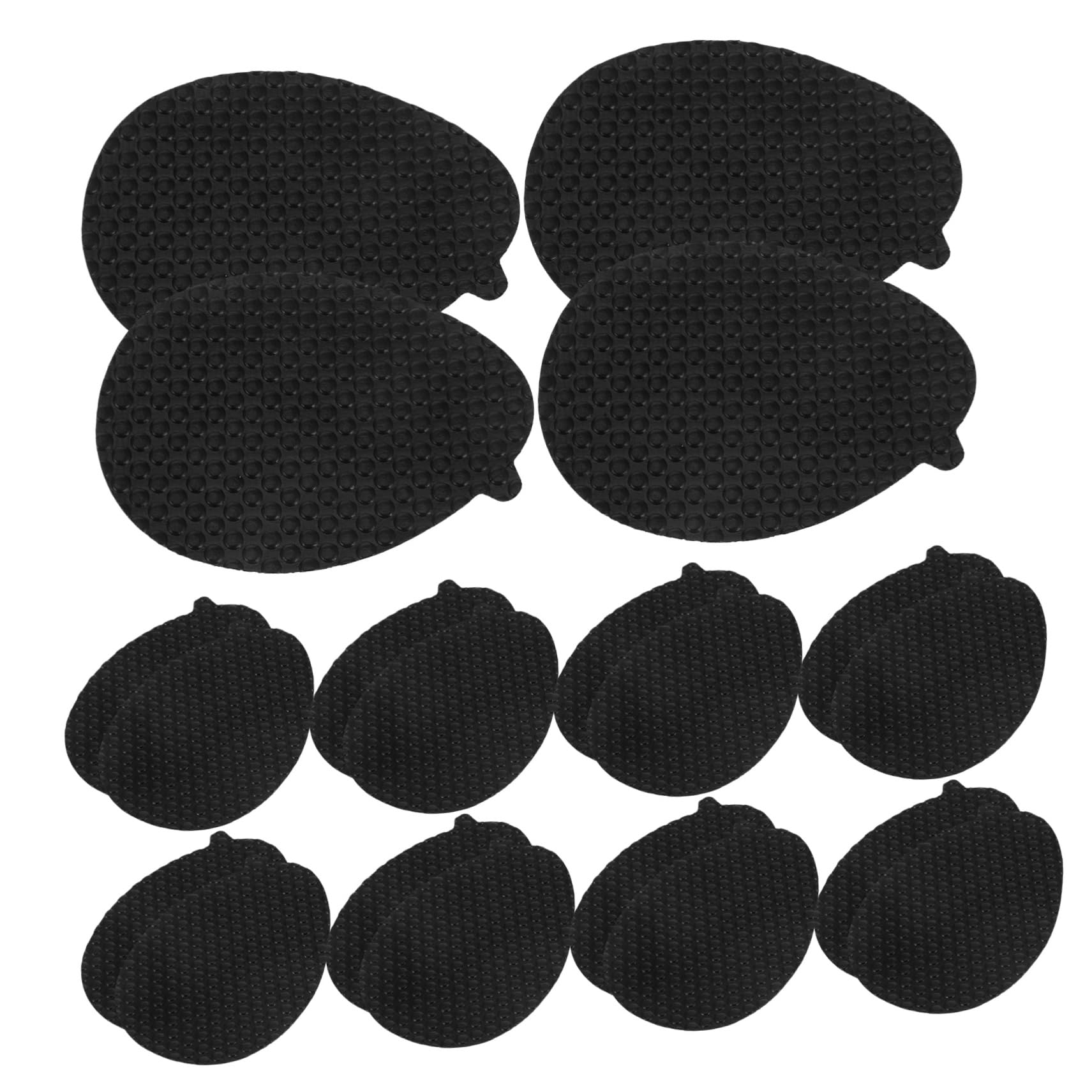 Didiseaon 50pares Almohadillas Antideslizantes Para Tacones Heel Pads De Gel Para Zapatos Protección y Estabilidad El Talón Instalación y