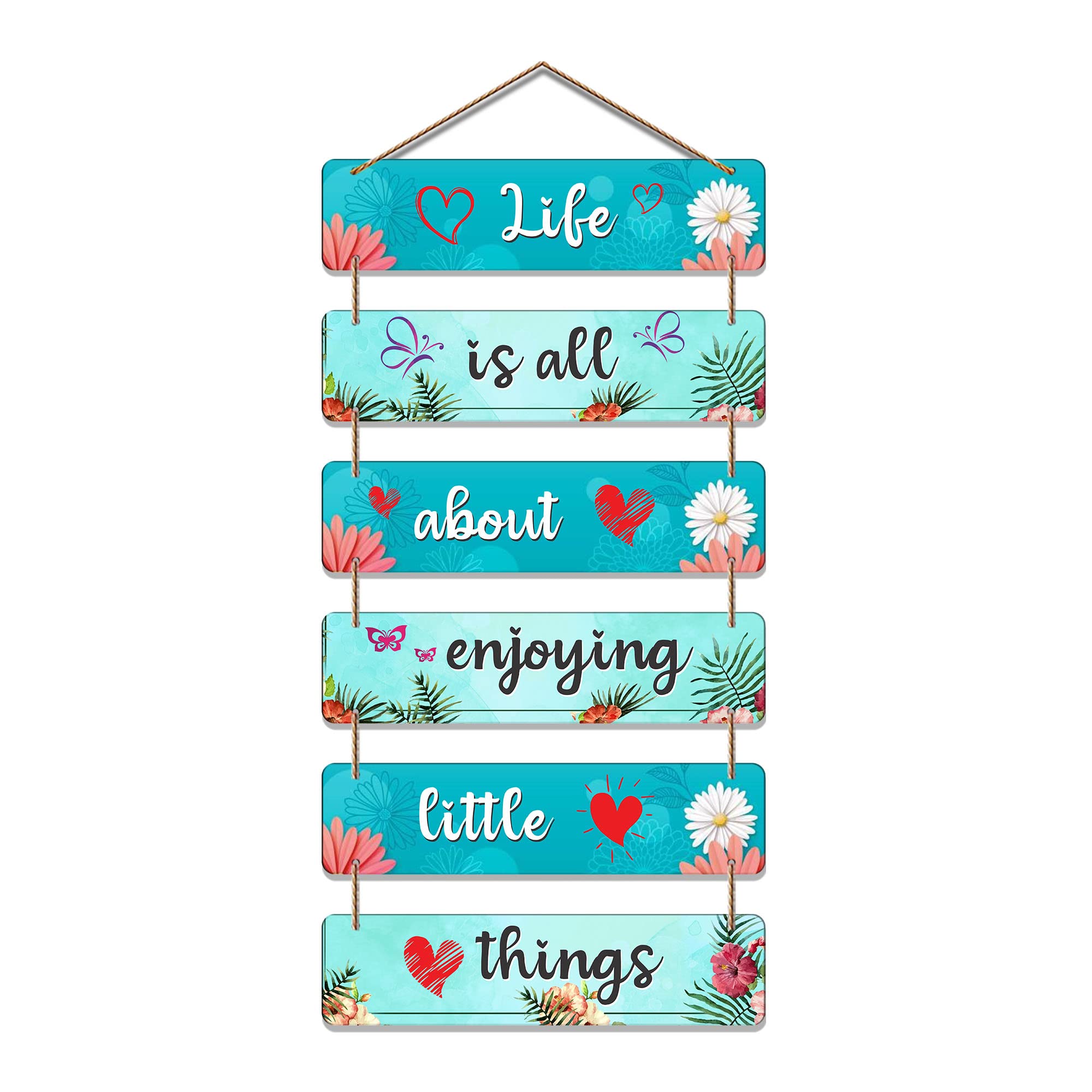 Cute Sparrow Wall Art - Set of 2 Wooden Decorations -11