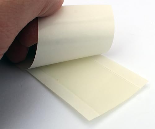 Miniatura 5 de Pro Tapes U-Gl Uglu U - Tira adhesiva adhesiva adhesiva de 1" x 3", transparente, UGLU900