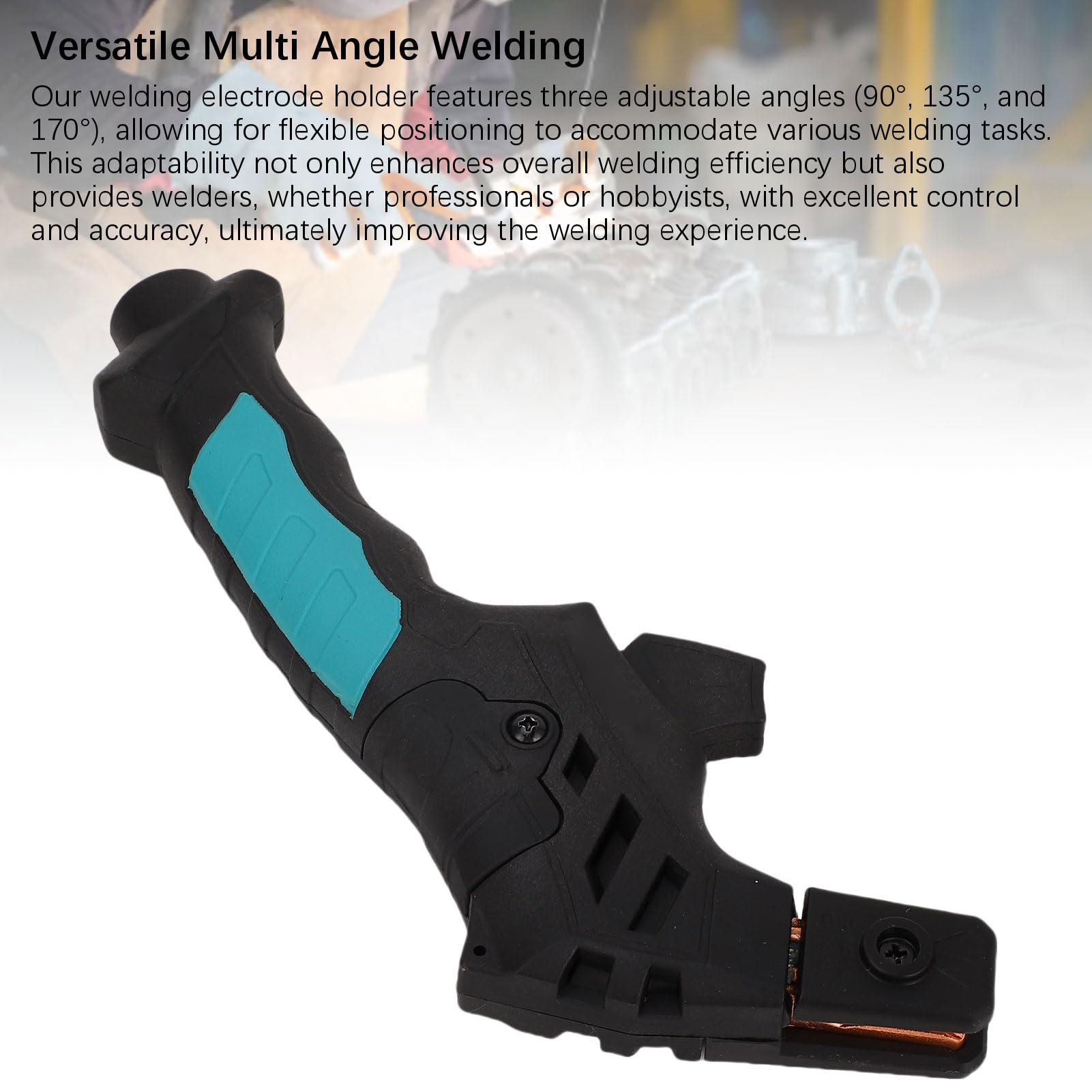 300A 500A 600A Porta 'elettrodo di Saldatura, Supporto Universale di Saldatura Ergonomica, 90 ° 135 ° 170 ° ANGOLO MULTRO