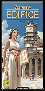 7 Wonders Edifice Board Game EXPANSION | Ancient Civilization Building Strategy Game | Fun Family Game for Kids and Adults | Ages 10+ | 3-7 Players | Avg. Playtime 30 Mins | Made by Repos Production