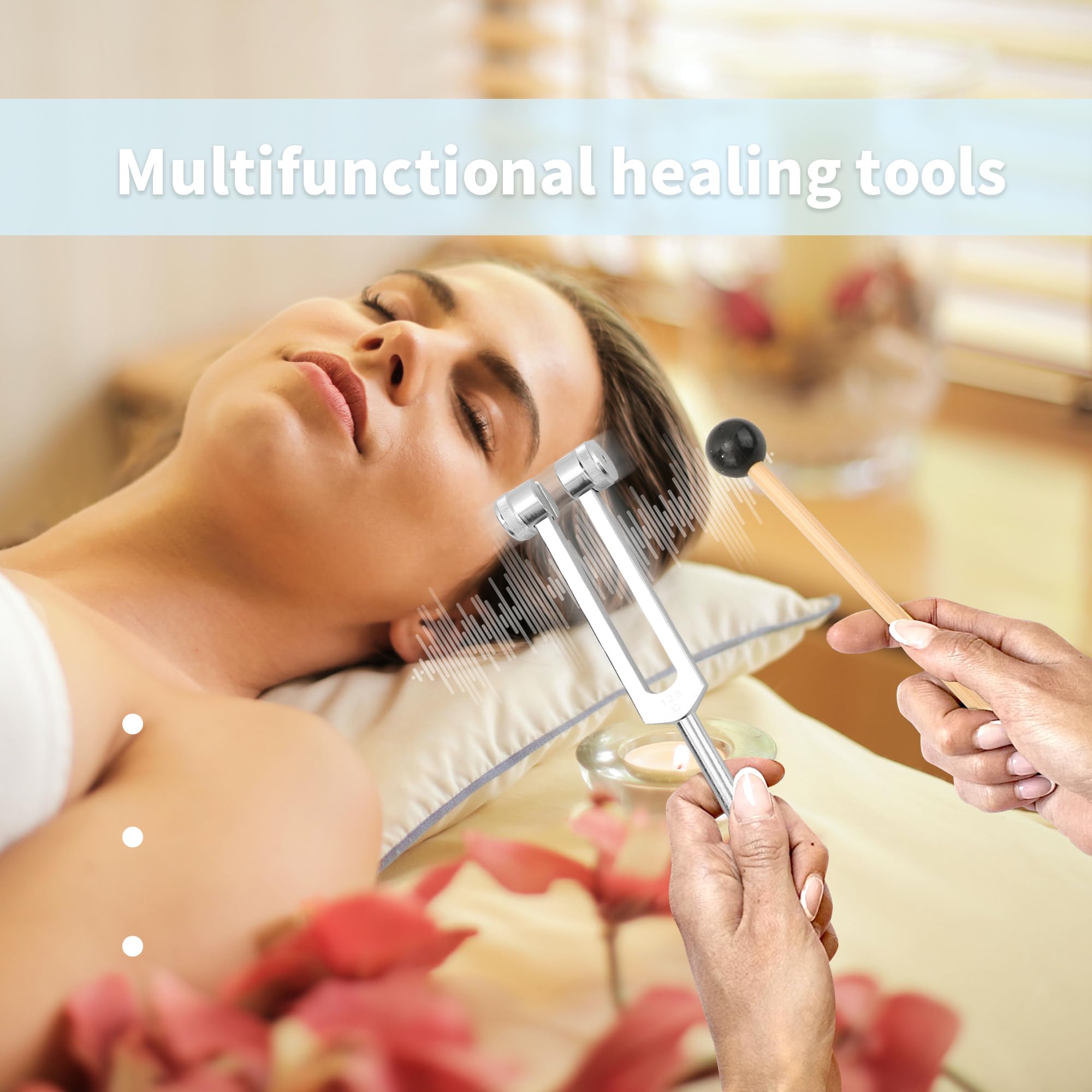 Amazon | KEJJNYER ヒーリングセット用チューニングフォーク3個パック