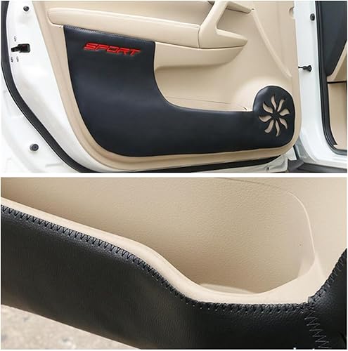 Miniatura 4 de Lapetus Car Inner Door Anti-Kick Pad Protection Cover Side Film Stickers Compatible for Nissan X-Trail X Trail T32 Rogue 2014-2020