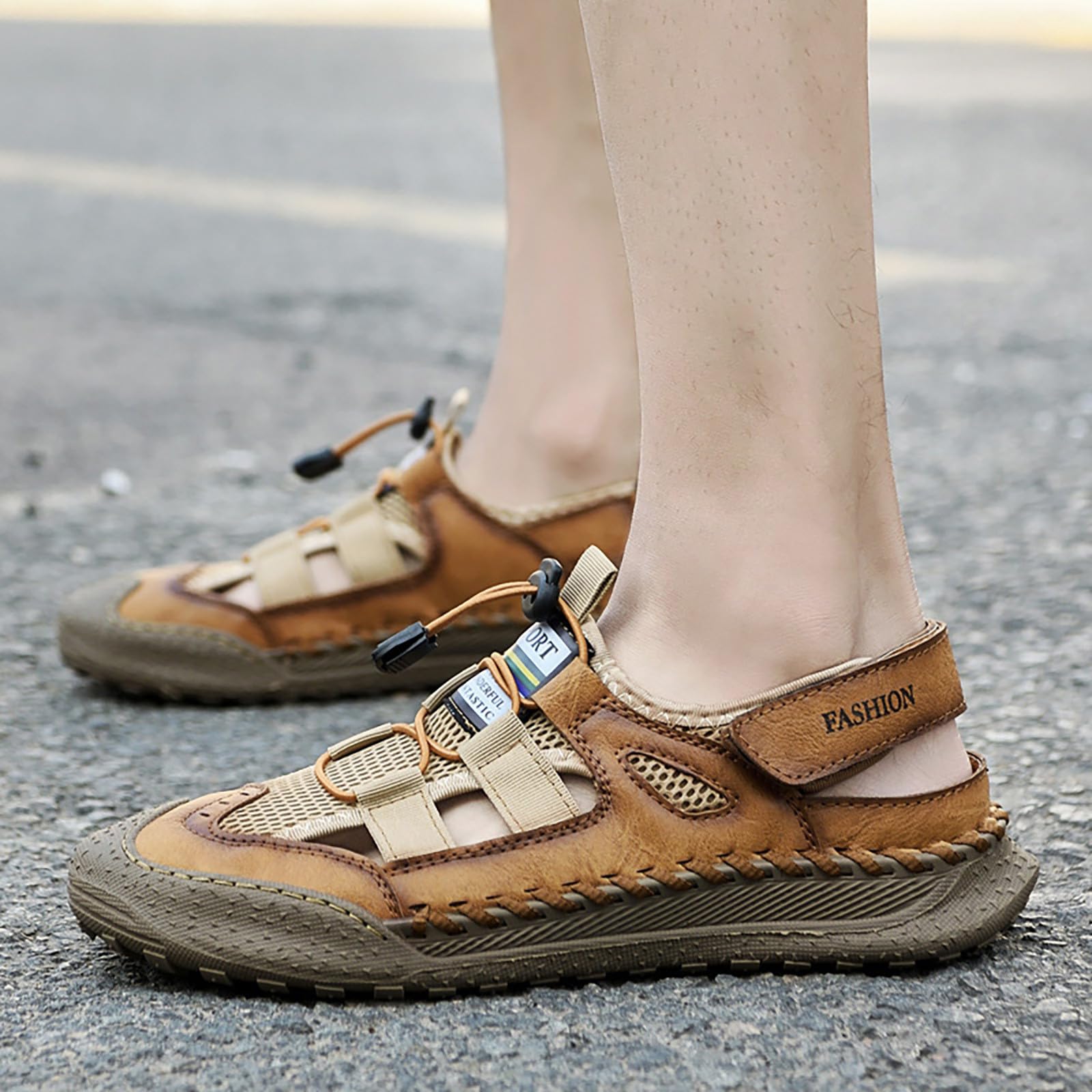 Trekkingsandalen Herren Leicht Sandalen Weite Sommerschuhe Herren