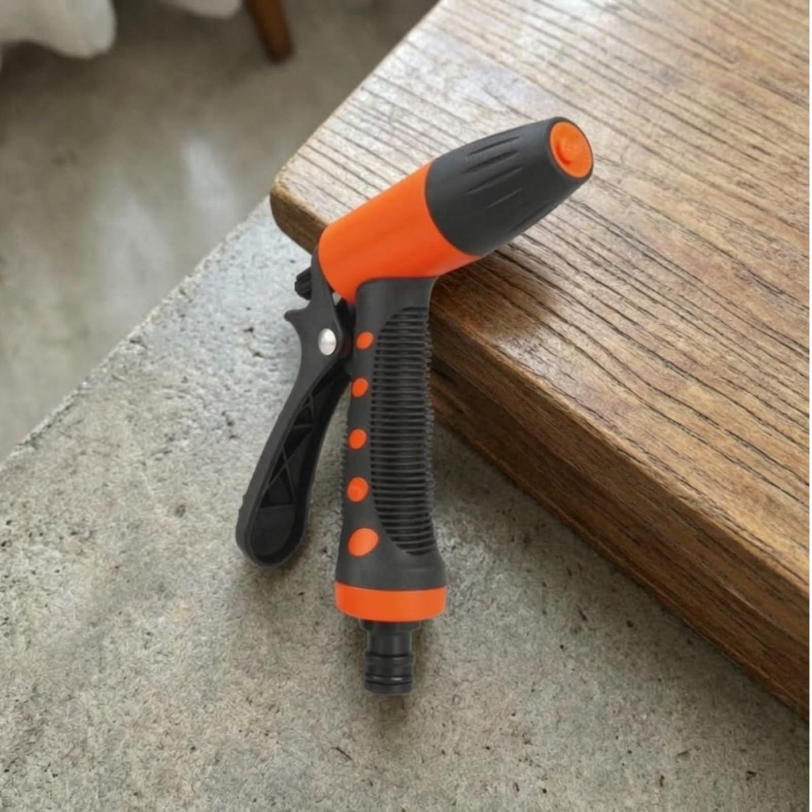 Motorreinigungspistole mit Messingdüse | ergonomischer Pistolengriff, verstellbar, für Terrasse, Autobesitzer
