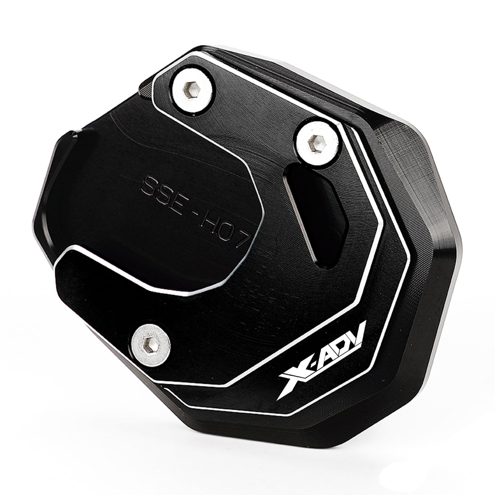 ZESIDIMO Motorcycle Mount for HON-DA XADV 750 2023 2022 2021 XADV750 X-ADV Accessories Side Extension Bracket Plate X-ADV750 XADV (Black)