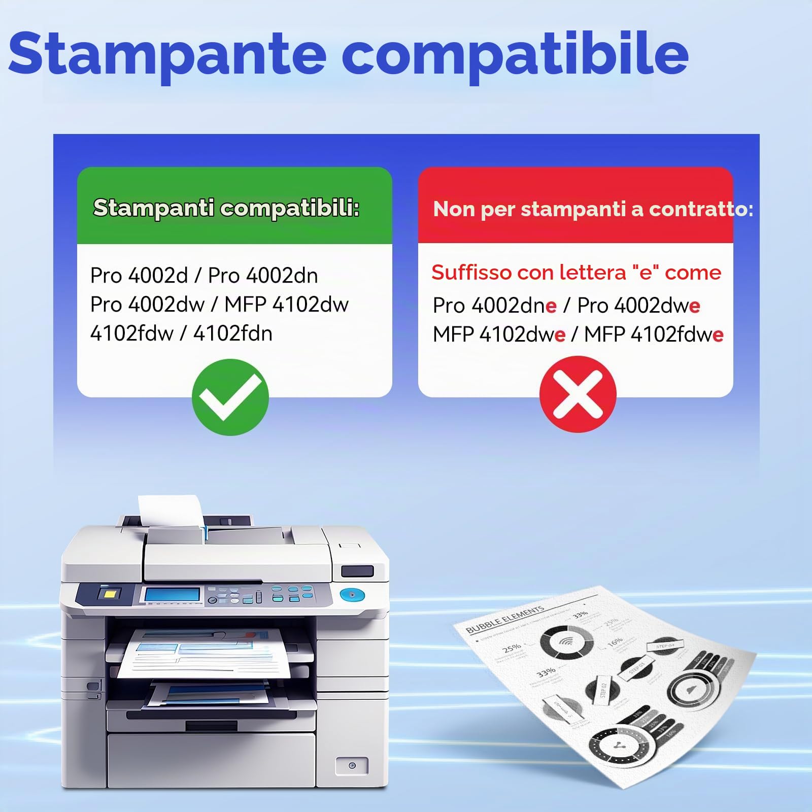 MYCARTRIDGE 149X (con chip) Compatibile con HP 149A 149X | Sostituzione per HP LaserJet Pro MFP 4102dw MFP 4102fdw Toner per W1490X W1490A Toner (1 nero)