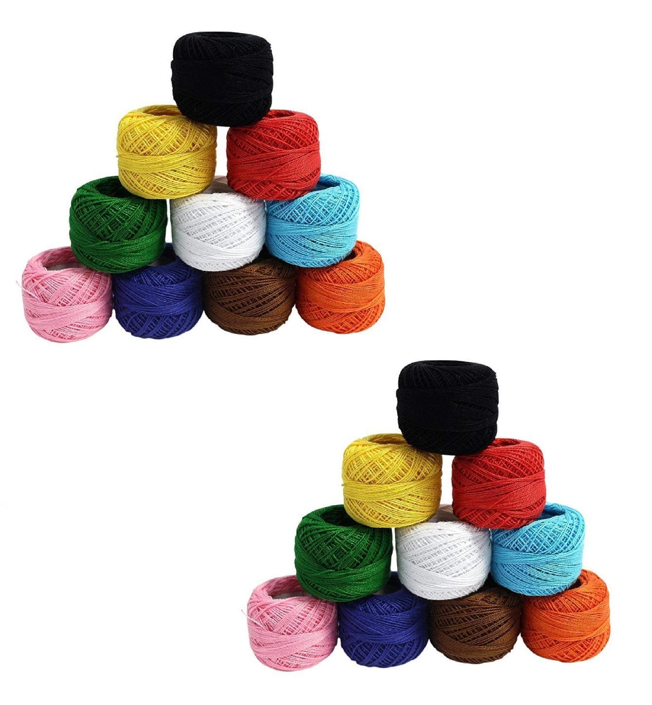 iCraft Crochet Cotton Thread Yarn for Knitting and Craft Making ...