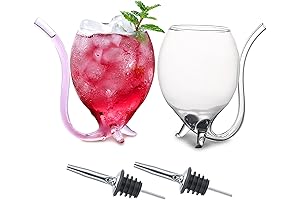 INFTYLE Unique Vampire Wine Glass Set of 2 Cocktail Glass