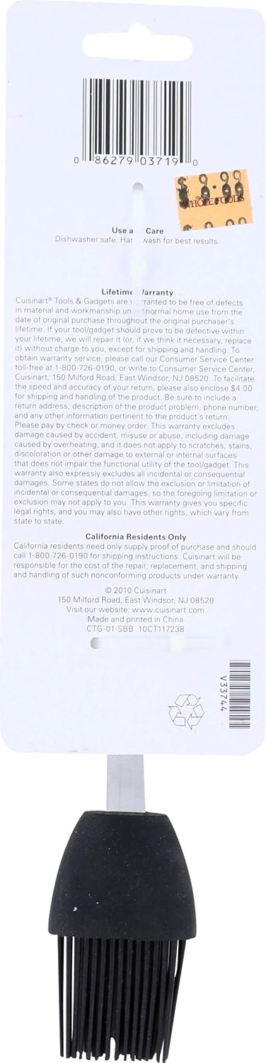 Cuisinart Curve Handle Silicone Basting Brush: Basters: Home & Kitchen