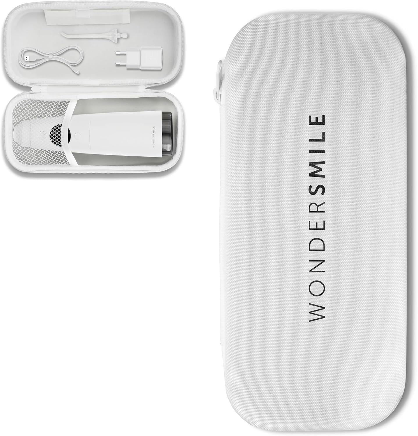 Wondersmile Munddusche PRO - Testsieger 2026-100 Tage risikofrei testen - SmoothFlow-Technologie für optimale Zahn- & Zahnfleischpflege - mit 5 Modi - PowerAkku mit bis zu 30 Tagen Laufzeit