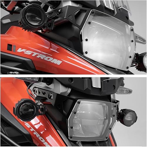 Miniatura 3 de Protector de faros delanteros de motocicleta para Suzuki V-Strom 1050 DL 1050XT DL1050A 2019 2020 2021 para motocicleta (color A)