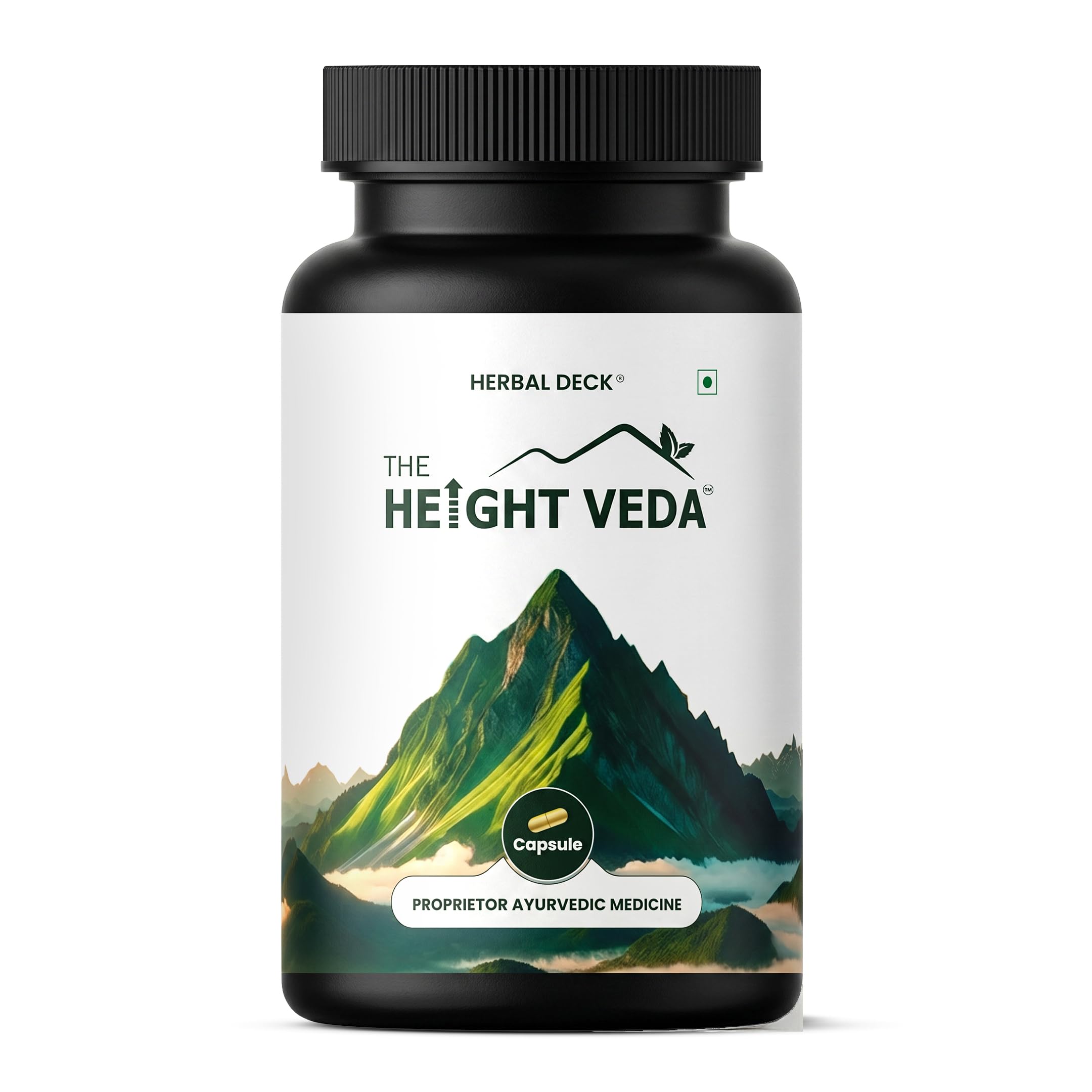 Height Veda Supreme Growth Formula 60 capsule | Natural Height Support & Bone Strength Support | Ayurvedic Nutrition for Teens & Adults-image-20