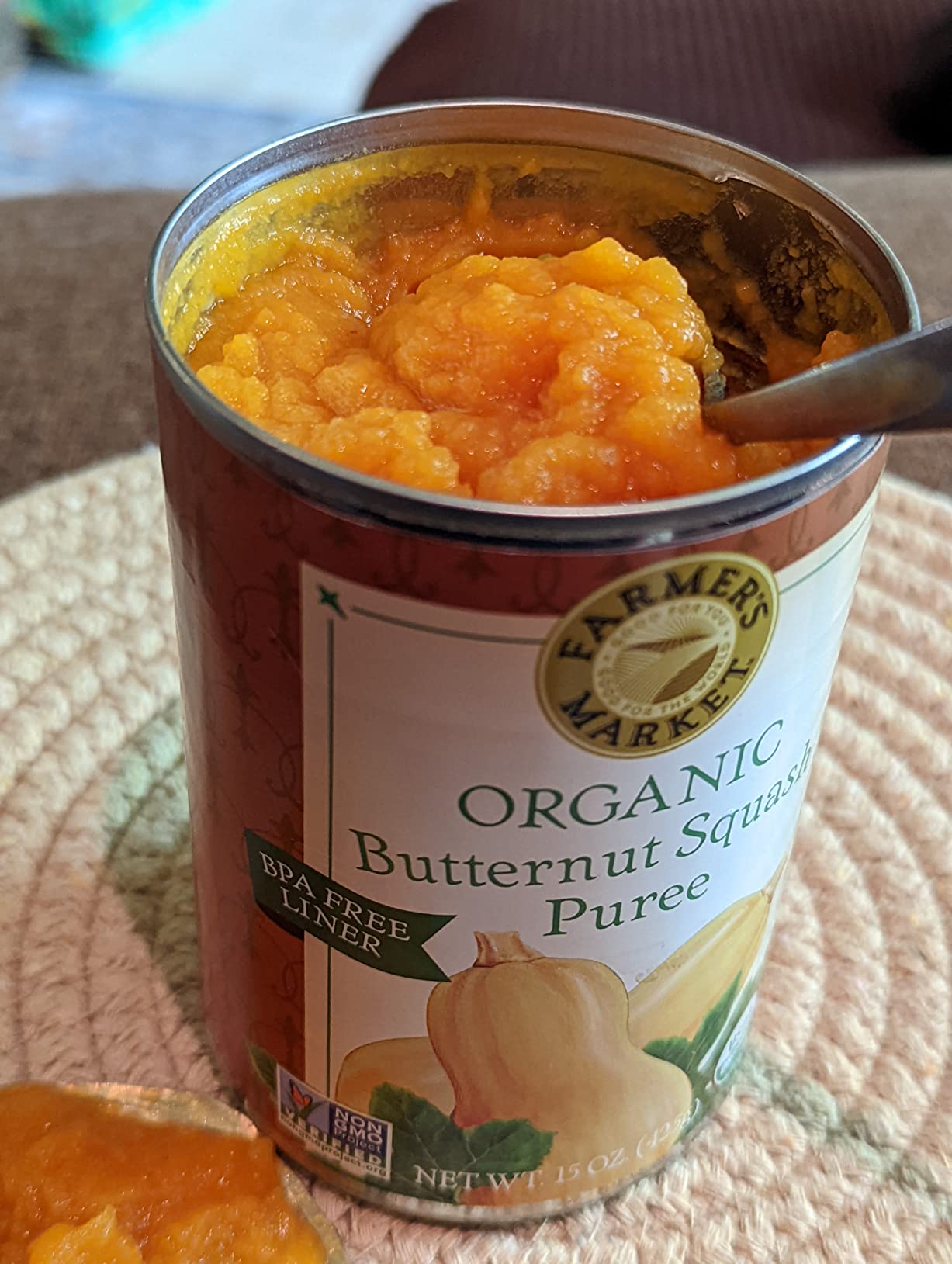 fiber loaded sweet puree, just organic butternut squash, add to soups, pasta, smoothies, eat plain
