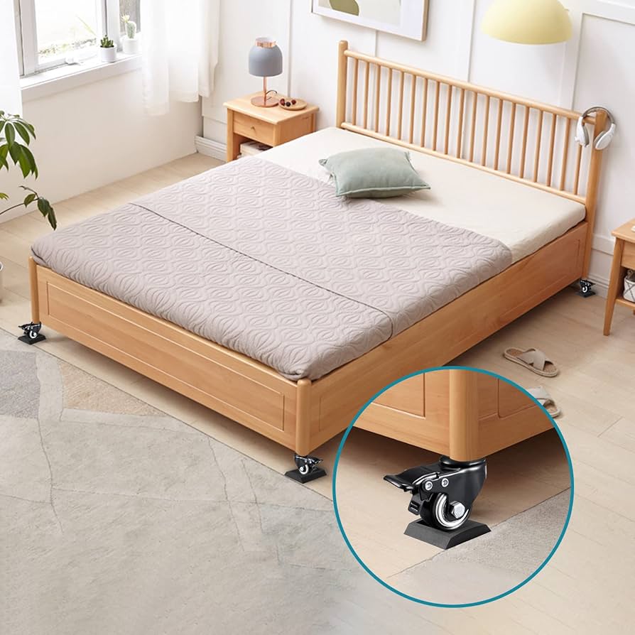 Bed Stoppers Nonley Furniture Wheel Stoppers Pack Heavy Duty