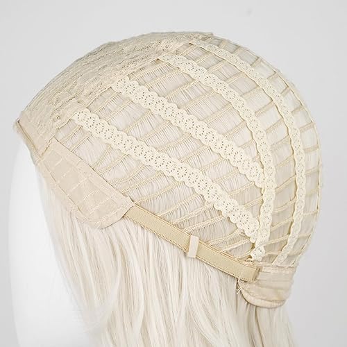 Miniatura 25 de Peluca rubia larga con trenzas de Probeauty, para cosplay, incluye casquillo de peluca, talla única