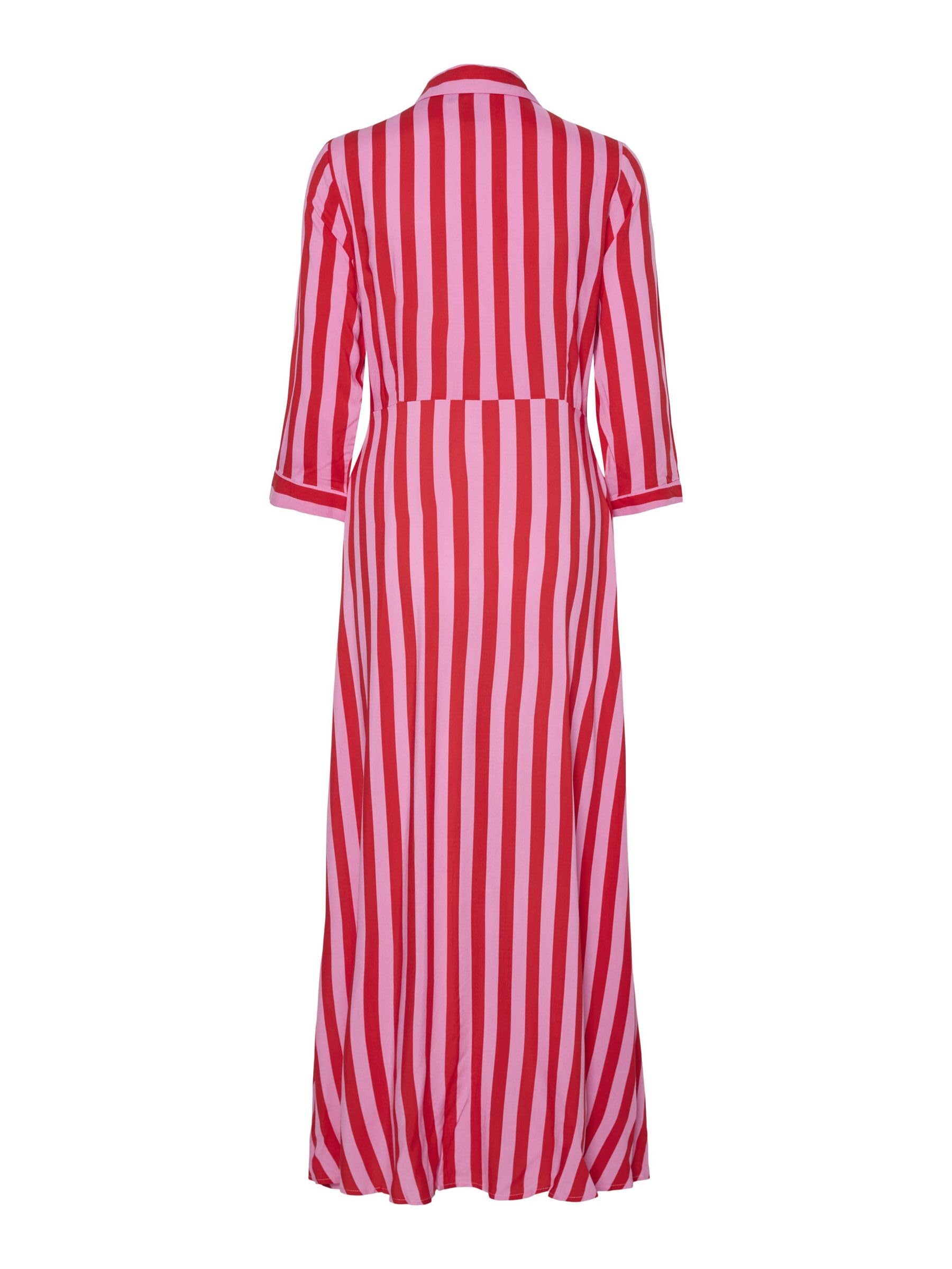 YAS Yassavanna Long Shirt Dress S. Noos Vestito Donna