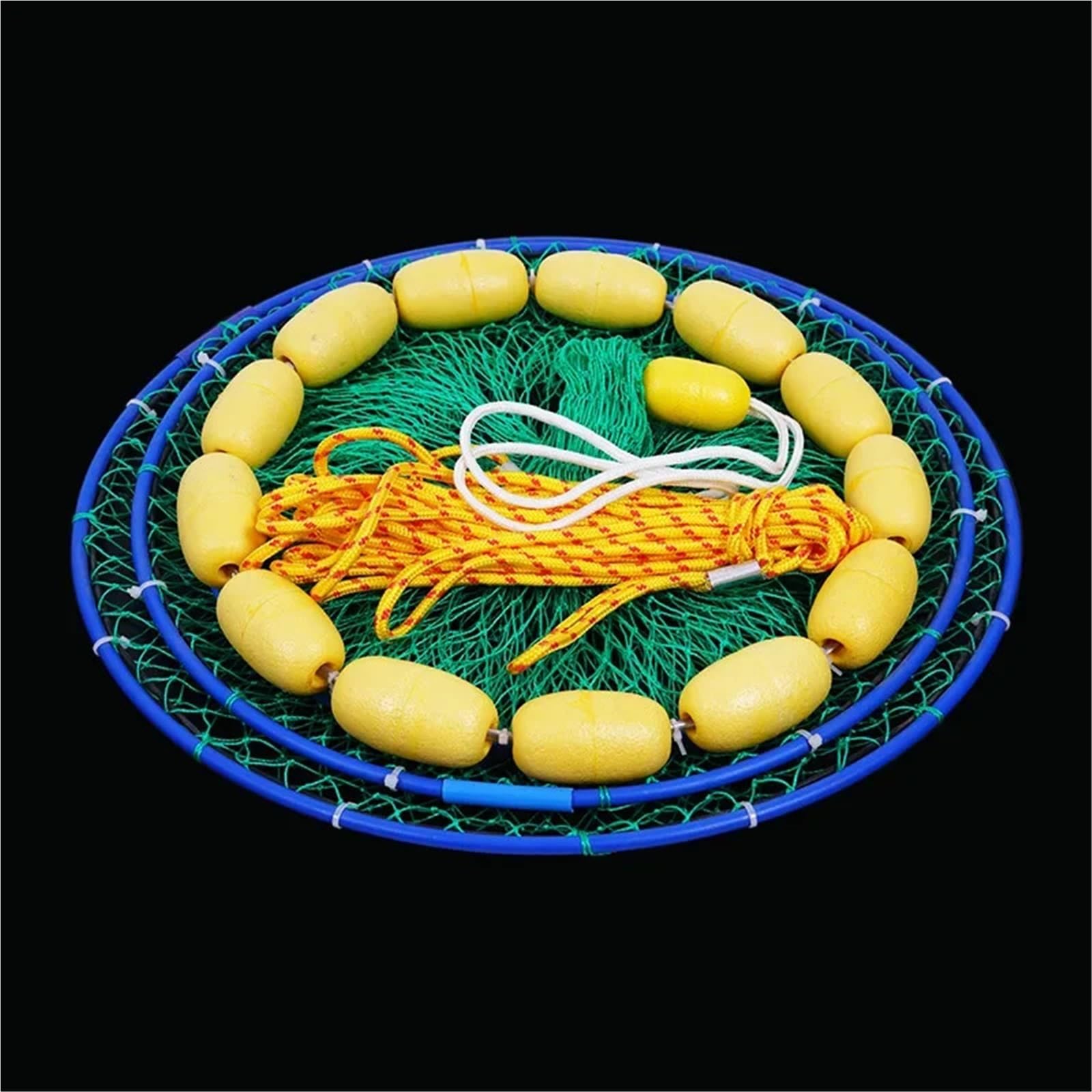 Składany kosz wędkarski, Składany kosz wędkarski, pływający, nylonowy worek ochronny, 50-70 cm