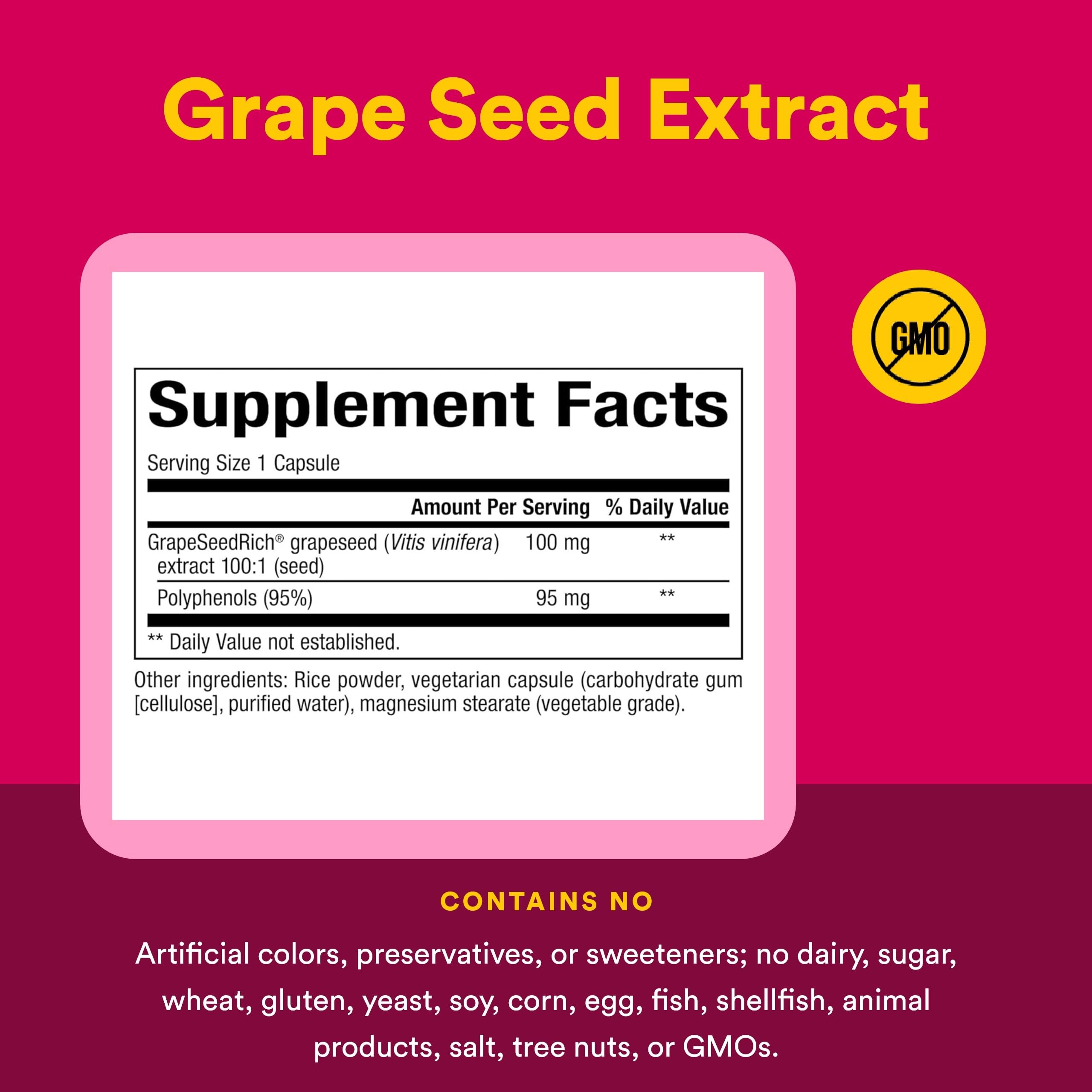 Amazon.com: Natural Factors - GrapeSeedRich Grape Seed Extract