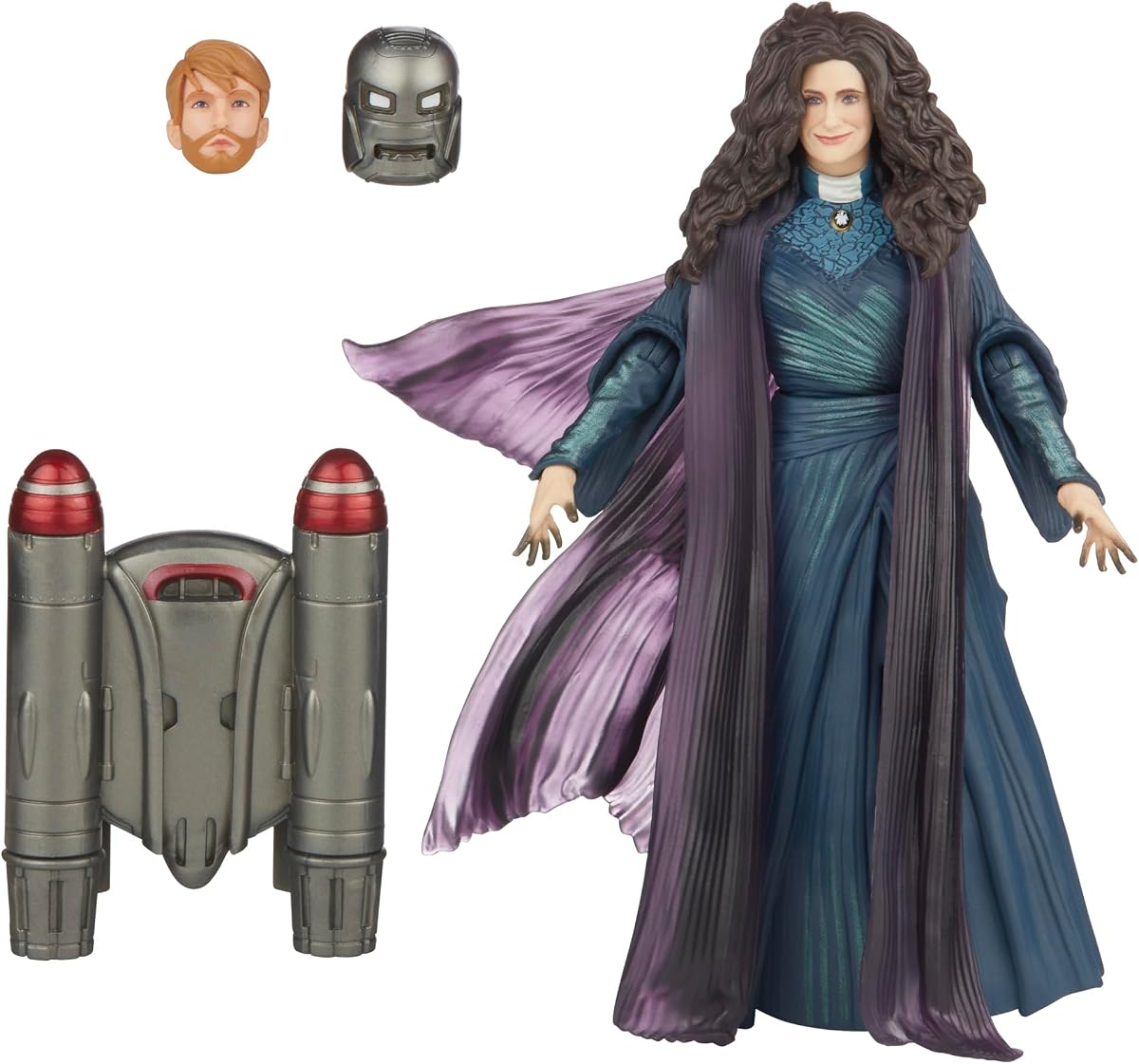 Marvel Legends Series Agatha Harkness, WandaVision Collectible 6-Inch Action Figures, Ages 4 and Up | Marvel Legends Disney+ 6 Inch Action Figure BAF Hydra Stomper - Agatha Harkness