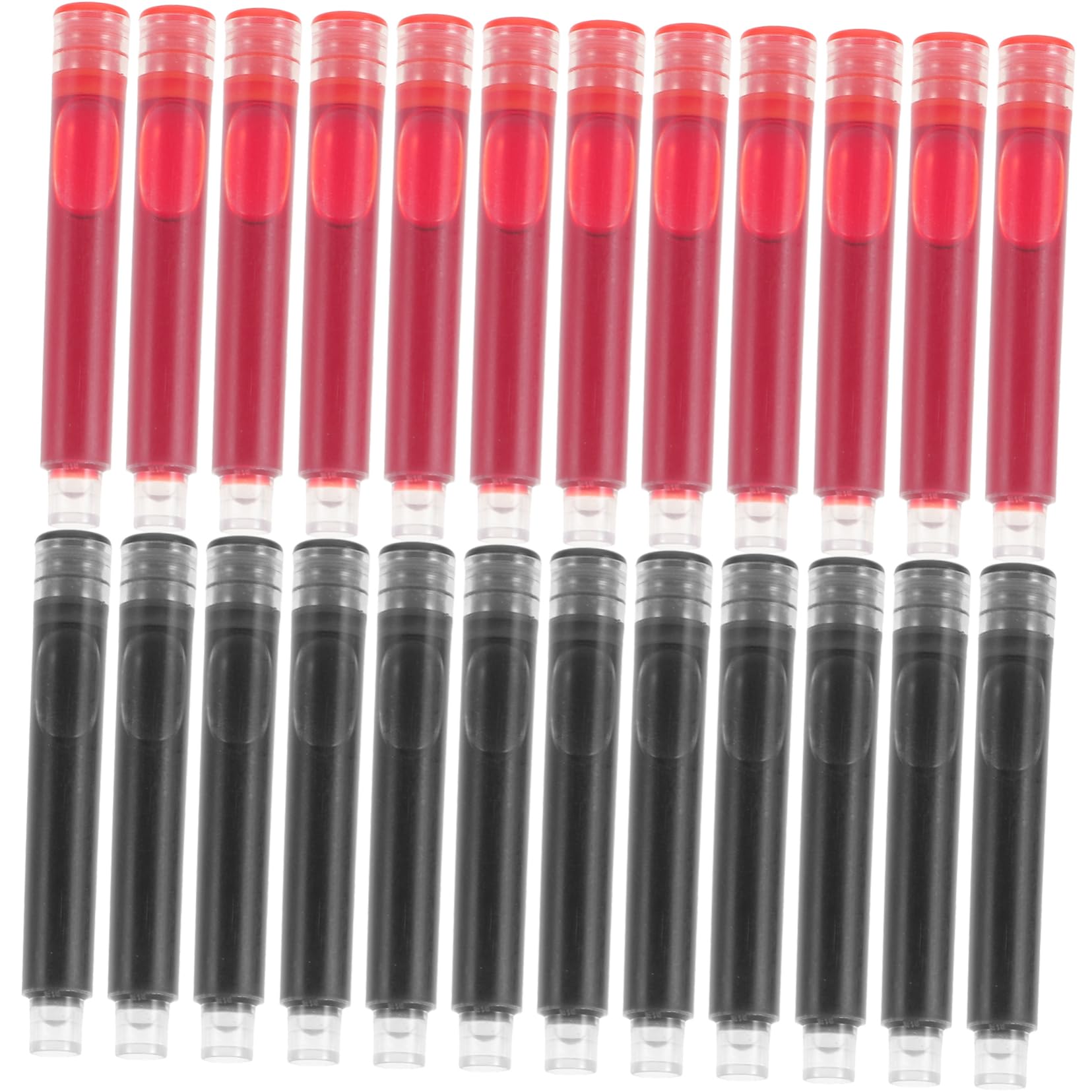 OSALADI 5 Ensembles Lot De 5 Stylos Effaçables Pour Étudiants Recharges Pour Stylos Stylos À Encre Effaçable Stylos À Plume Recharges Pour Gros Stylos Stylos Noirs 100 pièces * 5