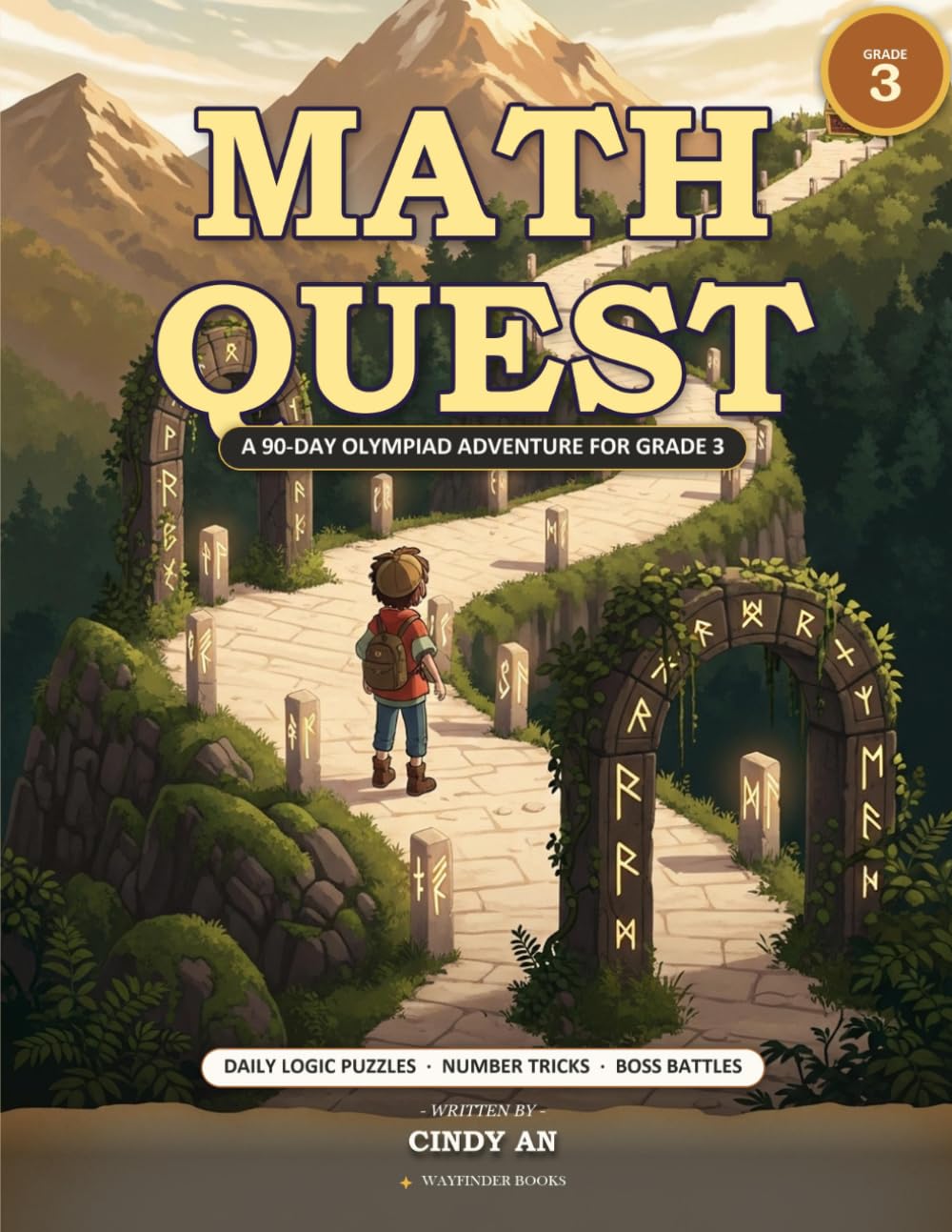 Math Quest: A 90-Day Olympiad Adventure for Grade 3