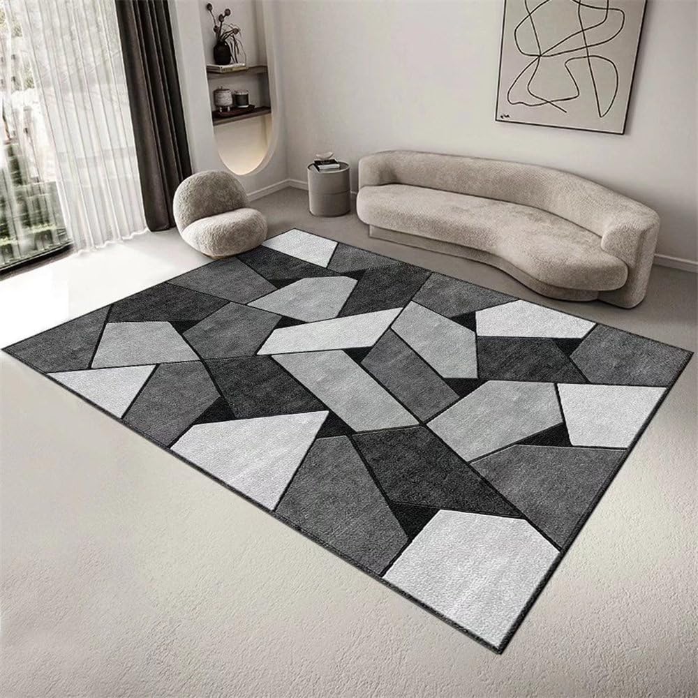 Tapis de sol grand format 180 x 280 cm flanelle pour table basse