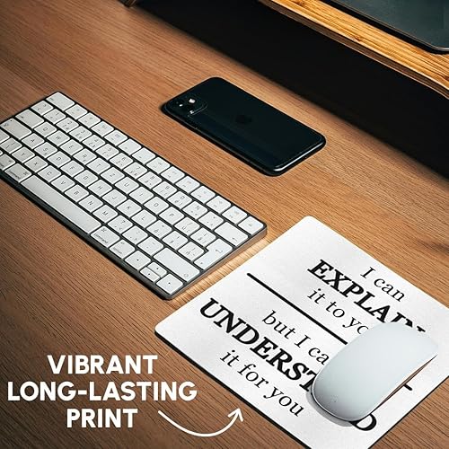 Miniatura 6 de Puedo explicarlo To You pero I Can 't Understand it for you NegroAlfombrilla de mouse, 8por 8inches (MP _ _ _ _ _ _ _ _ _ _ 223759_ _ _ _ _ _ _ _ _