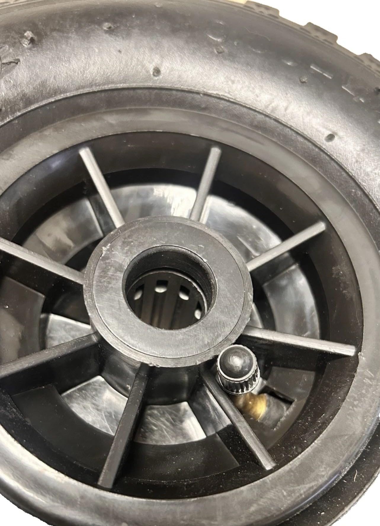 KOVA® 2X Sackkarrenrad LUFTBEREIFT 3.00-4, 260x85mm, Nabe Ø20×75, Reifen mit Schlauch & Rad Sackkarre Bollerwagen Luftreifen Ersatzrad Sackkarren Räder Rollenlager Luftrad Winkelventil Schw/Schw, L