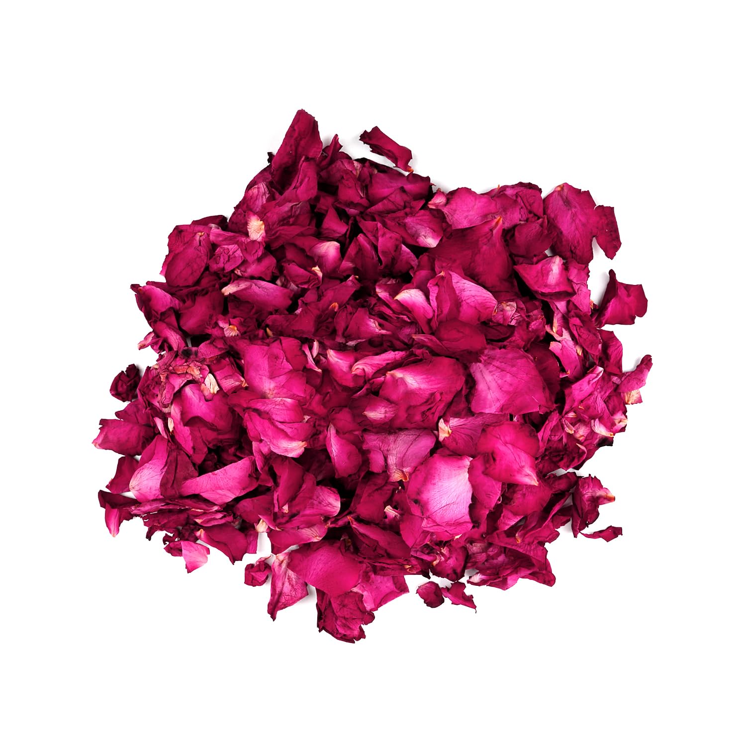 Gaomumu 50G Biodegradable Dried Rose Petals Confetti, Natural Eco-Friendly Pink Flower Petals for Weddings, Parties, Table Decorations, DIY Crafts, and Romantic Ambiance