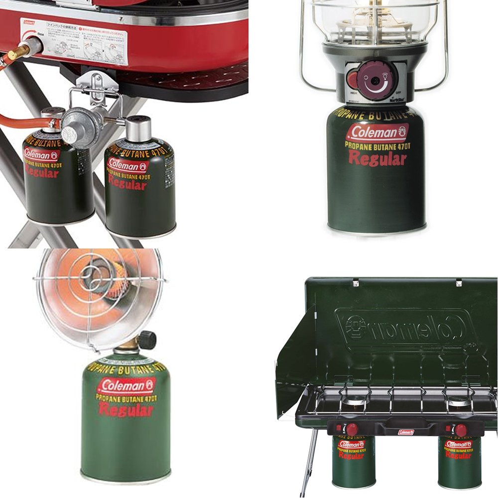 Amazon.co.jp: コールマン ガス24本セット 純正LPガス燃料 Tタイプ